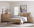Amish Traditional Solid Wood Panel Bed