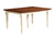 Amish Farmhouse Solid Wood Turned Leg Dining Table Addison