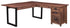 Amish Modern Solid Wood Corner Office Desk Adona