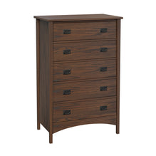 5-Pc Amish Mission Arts & Crafts Solid Wood Bedroom Furniture Set - QUICK SHIP