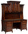 Amish Traditional Solid Wood Executive Desk with Hutch Berkley