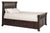 Amish Mission Arts and Crafts Solid Wood Bed With Storage Drawers