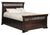Amish Mission Arts and Crafts Solid Wood Bed With Storage Drawers and Bench