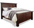 Amish Traditional Solid Wood Panel Bed