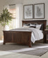 Amish Traditional Solid Wood Panel Bed Matison