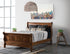 Amish Classic Raised Panel Sleigh Bed Solid Wood