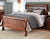 Amish Traditional Panel Sleigh Bed Solid Wood
