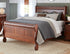 Amish Traditional Panel Sleigh Bed Solid Wood