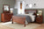 Amish Traditional Panel Sleigh Bed Solid Wood