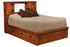 Amish Mission Solid Wood Platform Bed With Drawers