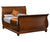Amish Traditional Sleigh Bed Solid Wood