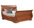Amish Traditional Sleigh Bed Solid Wood