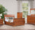 Amish Traditional Sleigh Bed Storage Drawers Solid Wood