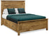 Amish Transitional Solid Wood Storage Bed With Drawers Seneca