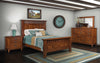 4-Pc Amish Mission Arts & Crafts Solid Wood Bedroom Set Sierra Mission