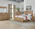 Amish 5-Pc Transitional Solid Wood Bedroom Furniture Set Edinburg