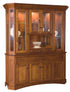 Amish Mission Arts & Crafts Solid Wood Dining Room Hutch