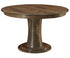Round Dining Table Solid Wood Modern Pedestal Amish Made